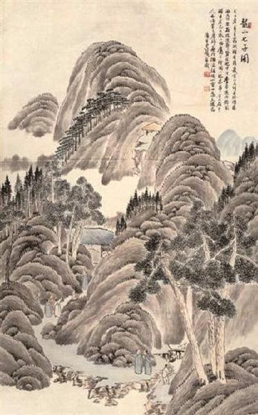 龍山七子圖