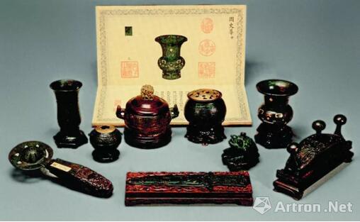 清乾隆范金作則多寶格及圖冊臺北“故宮博物院”藏