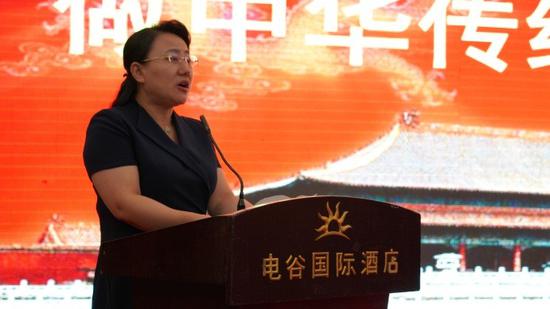保定市副市長楊偉坤同志致歡迎辭