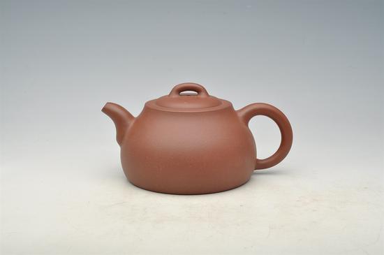 天承壺 紫泥調砂 2013 500ml 藝術家張海平作品